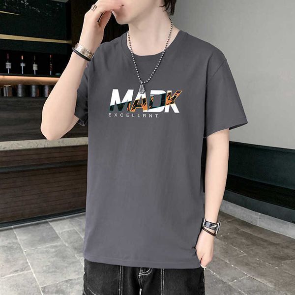 

men's t-shirts designers t-shirt plain t-shirt couple t-shirt with letters print short sleeves summer shirts men loose tees94xq, White;black