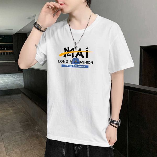 

men's t-shirts designers t-shirt plain t-shirt couple t-shirt with letters print short sleeves summer shirts men loose teesggm5, White;black