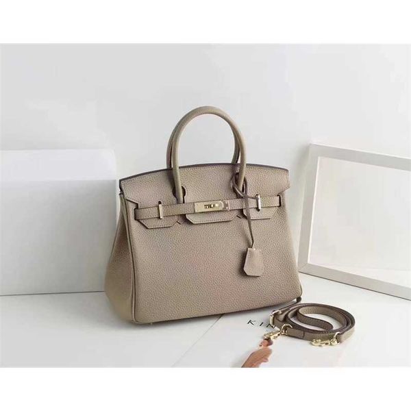

designer bag birkins lychee pattern layer cow leather women's single shoulder messenger handbag fashionable and versatile cz