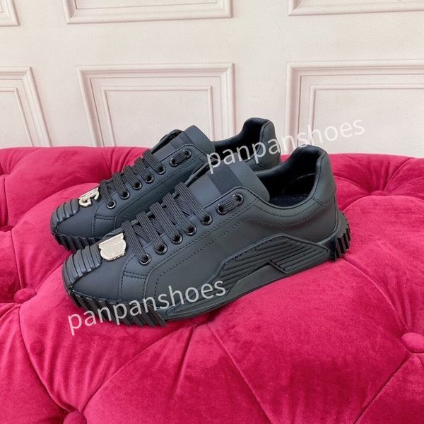 

new designer casual shoes women men leather lace up oversized luxury suede trainers mens womens platform white black