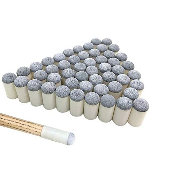 

10pcs/lot billiard replacement tip for cue stick repair rod sticker tip