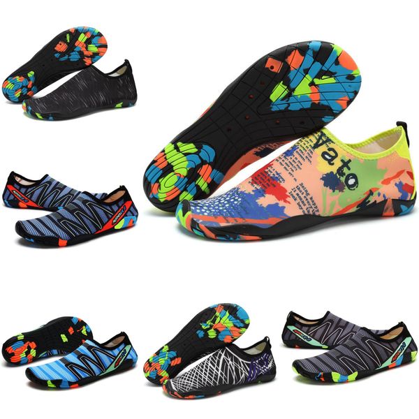 

men 2023 women shoes shoes ater antiskid pink green red swim yellow diving outdoor barefoot quick-dry size eur 36-45, Black