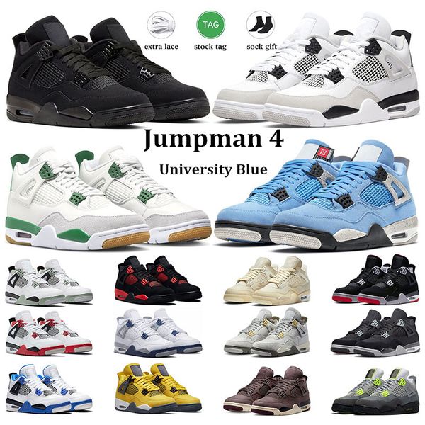 

military black men basketball shoes 4 cactus jack 4s sb pine green mens sneakers black cat university blue red thunder bred women soprts tra