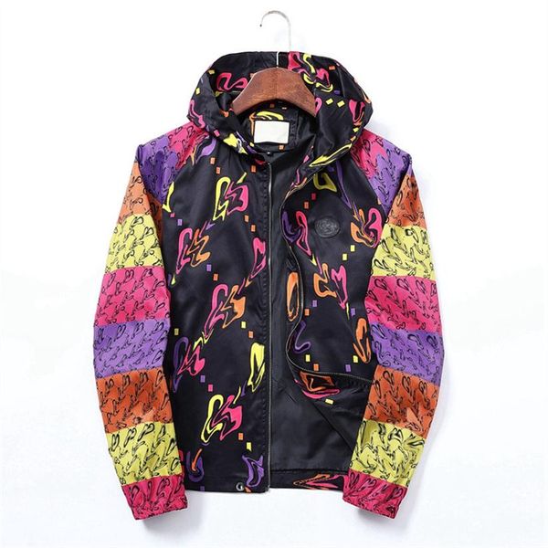 

2023 designer jacket men's wind proof zipper jacket spring and autumn casual work jacket fashion sports jacket, Black;brown