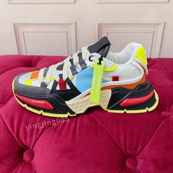

2023 new mans woman casual shoes genuine leather mesh pointed toe race runner shoes outdoors trainers, Black