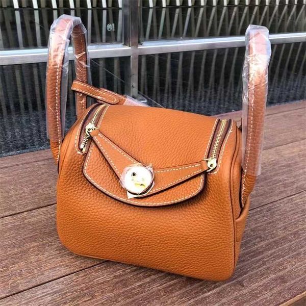 

bags lindys bags women's bag gold buckle cowhide doctor's genuine leather one shoulder oblique span 2022 new mother's pillow