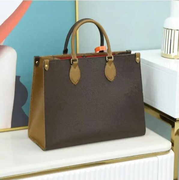 

2023 onthego m44925 m45653 women luxurys designers bags fashion real leather handbags messenger crossbody shoulder bag totes purse wallets b