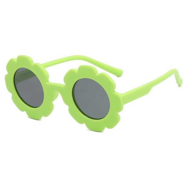 

baby sunglasses fashion and trendy style sunflower childrens silicone, Blue