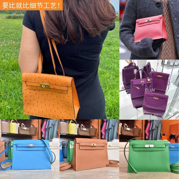 

handbag bags hand wax line leather shoulder bag with logo