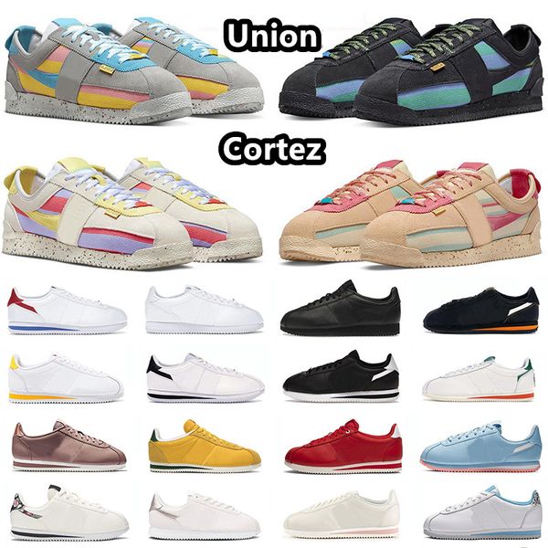 

cortez running shoes union sesame off noir light smoke grey lemon frost bronze black white collection metallic red psychic blue trainers sne