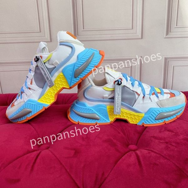 

2023new casual shoes men women sneakers luxury platform shoe triple white black leather suede dream blue pink grey gold outdoor trainers