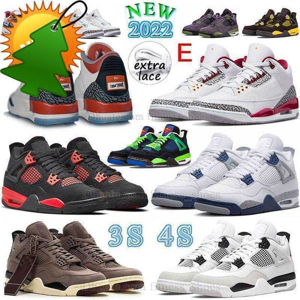

jumpman outdoors 4 4s 3s mens basketball shoes j military black cat fire red thunder midnight navy white cement 3 eminem x slim