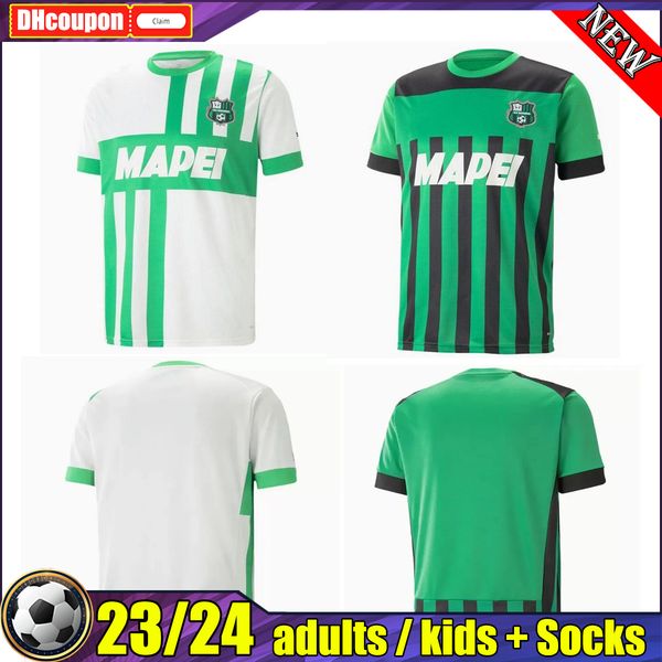 

100th sassuolo 22 23 soccer jerseys home away 100 centenary years 2022 2023 jersey football shirts tracksuit thai quality camisetas de futbo, Black;yellow