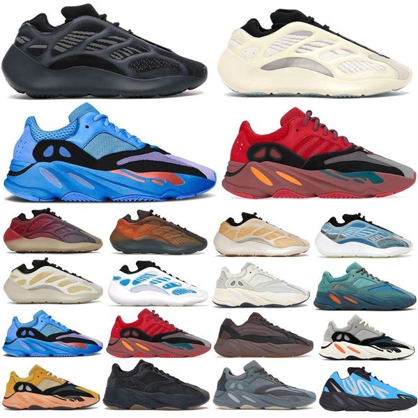 

men's running shoes and women's running shoes 700 luxury brand singhua high resolution blue wave wash orange gray light bone runni