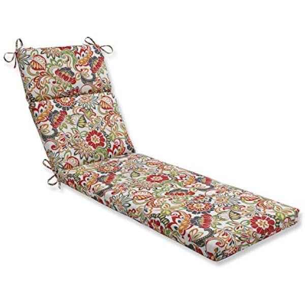 

perfect outdoor/indoor zoe citrus chaise lounge cushion 72 5 in l x 21 in w x 3 in d green king camp chair