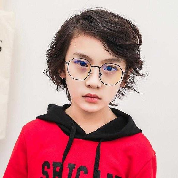 

selling product childrens anti blue goggle ray plain glasses metal frame retro