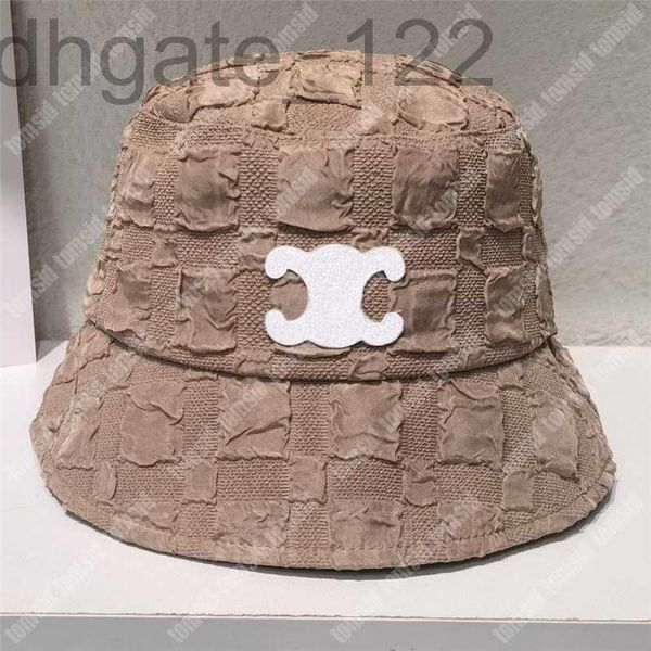 

designer fashion summer designer bucket hat for woman luxury mens designers fitted hats classic geometric sunhat bonnet rtna, Blue;gray