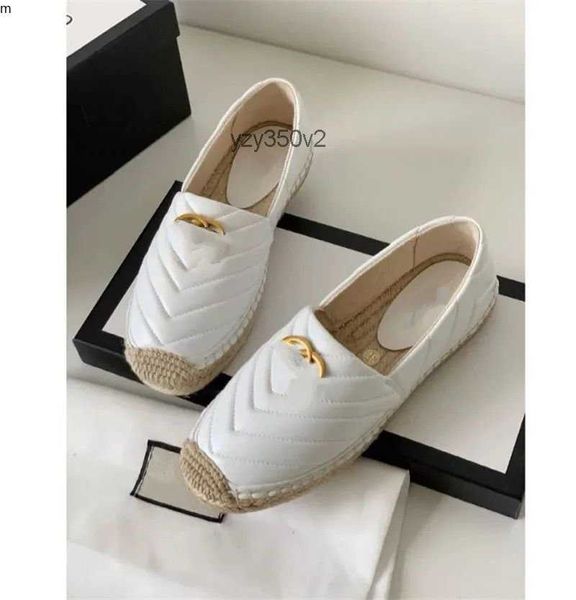 

genuine ggity luxury designer platform women double hardware leather slip-on espadrille sandal soft bottom casual shoes mjjjnb9859, Black