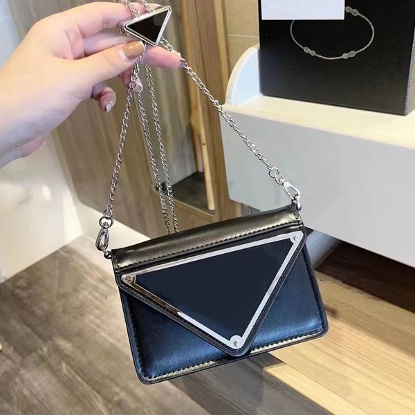 

2023 luxurys designers brand shoulder bags handbags spazzolato mini borse girl fashion women classic crossbody waist bag handbag 5a flap clu