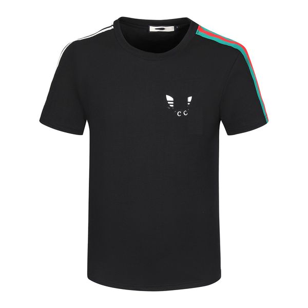 

summer mens t shirts women designers loose tees fashion brands mans polos casual shirt luxurys clothing street shorts sleeve clothes tshirt, White;black