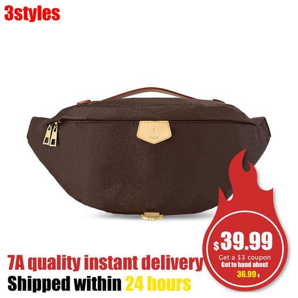 

designer bags fashion lvl m43644 outdoor sports waist bags handbags bumbag luxurys genuine leather waistpacks cross body shoulder purse men