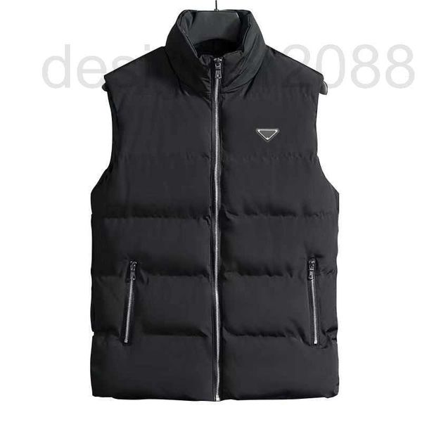 

men's vests designer fashion vest men coats mens black vest outerwear size m-4xl down cotton waistcoat no sleeveless coat puffer autum, Black;white