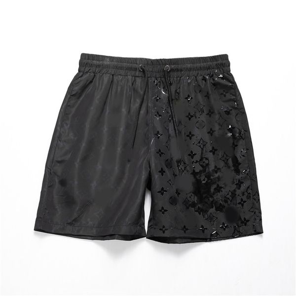 

2023 men's shorts fashion designer waterproof fabric summer men shorts brand clothing swimwear nylon beach pants swimming board shorts, White;black