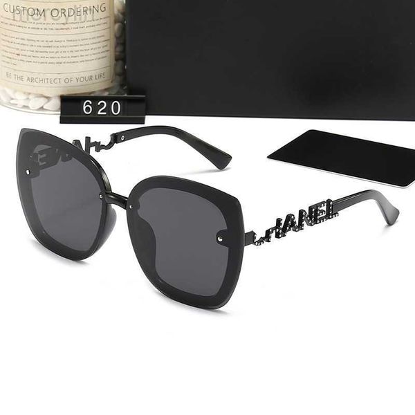 

luxury designer channel sunglasses chanei sunglasses mens womens fashion sunglasses 2023 new polarized leisure sunglasses travel holiday sun, White;black