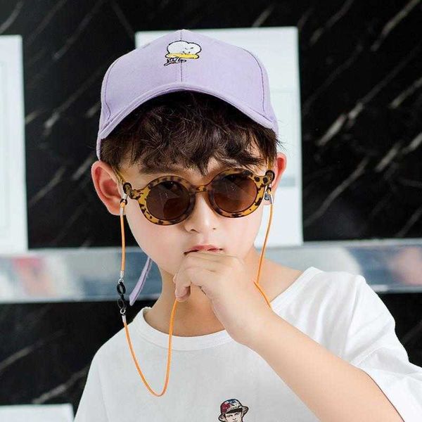 

trendy child retro sunglass round fashion mirror children kids outdoor, Blue
