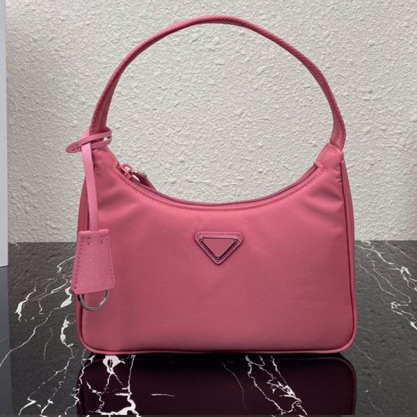 

luxury designer shoulder bags handbags fashion women crossbody messenger bag shopping hobo handbag classic nylon fabric woman purses pocket