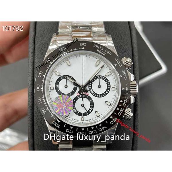 

roles roles fashion men's watches ultra-thin 12.4mm automatic mechanical watch 40mm eta 7750 timing cell 904l sapphire ceramic luminous, Slivery;black