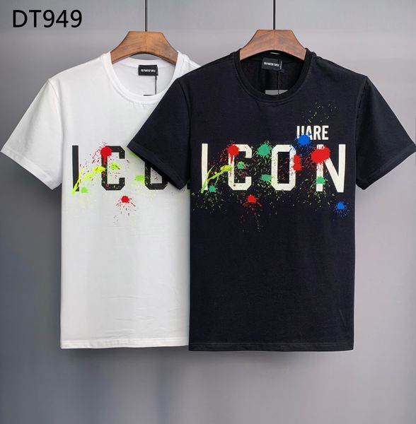 

dsq phantom turtle men's t-shirts mens designer t shirts black white back cool t-shirt men summer italian fashion casual street t-shirt, White;black