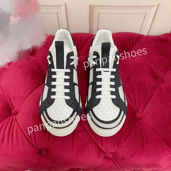

2023 designer sneakers suede calfskin casual shoes trainers leisure shoe vintage suede leather stylist sneaker patchwork platform lace-up pr, Black
