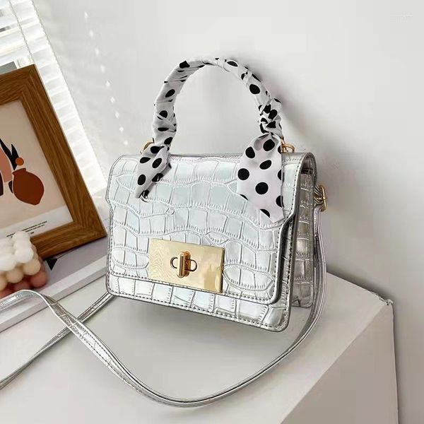 

shoulder bags women's messenger silk scarf portable simple bag 2645