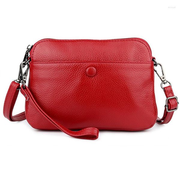 

shoulder bags genuine leather cross-body multi-function messenger bag women's arrivals women clutch