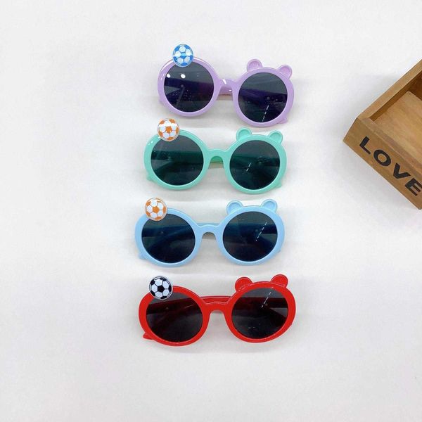

childrens sunglasses retro sports round fashion uv protection wholesale, Blue