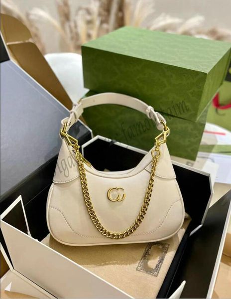 

women's soft hobo armpit bag autumn and winter vintage metal two g handbag aphrodite series half moon fashion shoulder bags large capac