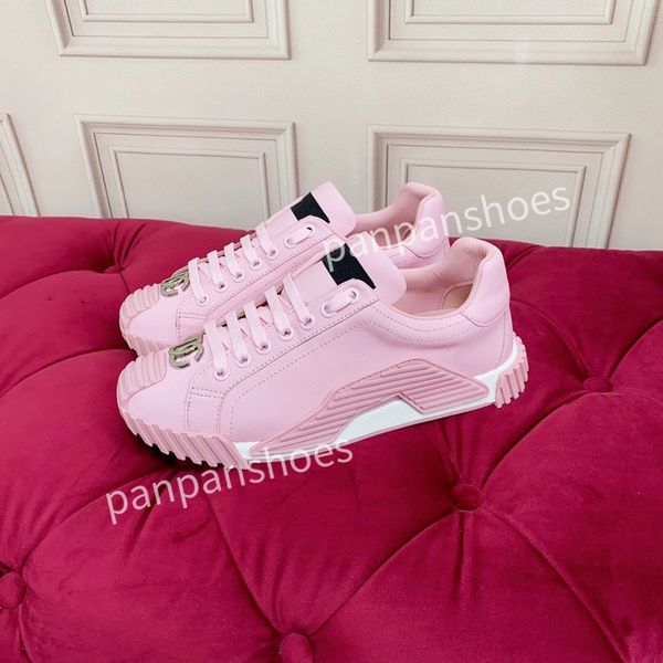 

2023women casual shoes men women sneakers man woman leather stripes sports trainers fashion luxurys designers flats bottoms loafers shoes, Black