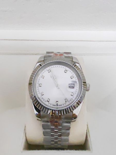 

with original box high-quality luxury watch 41mm president datejust 116334 sapphire glass asia 2813 movement mechanical automatic mens watch, Slivery;brown