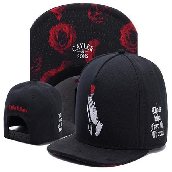 

cayler & sons pray rose baseball caps men women sports hip hop brand sun hat bone gorras casquette snapback hats240y, Blue;gray