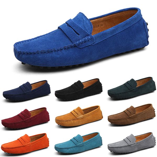 

men casual shoes espadrilles triple black navy brown wine red taupe sky blue burgundy mens sneakers outdoor jogging walking forty eight