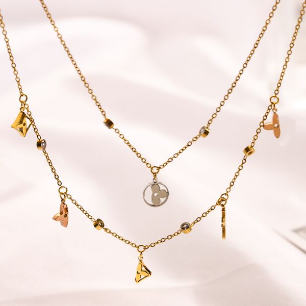

never fade designers necklace pendant necklace clover love diamond copper fashion brand women crystal necklaces wedding party jewerlry, Silver