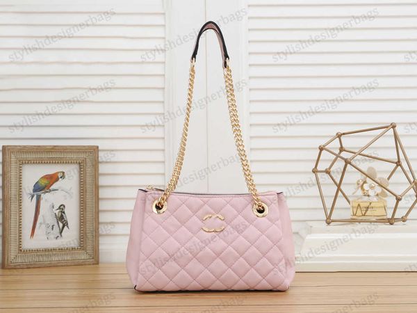 

2023 designer handbag ringer lattice shoulder chain bag clutch flap totes bags thread large capacity portable handbag women luxury handbags