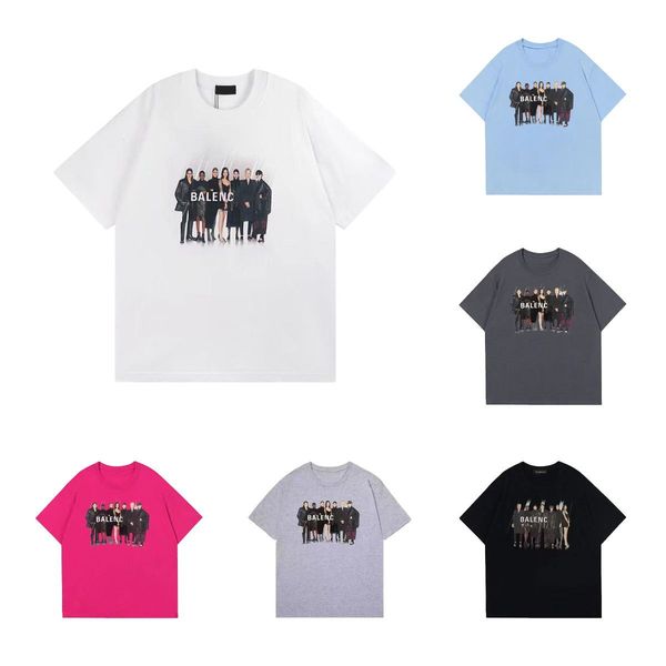 

t-shirts fashion luxurys summer women's t-shirt mens designers t shirts cotton letter printing short sleeve lady tees casual clothes t, White