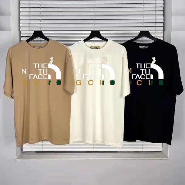 

designer men's t-shirts man woman luxury brand tees t shirt summer round neck short sleeves outdoor fashion cotton couple clothing wome, White;black