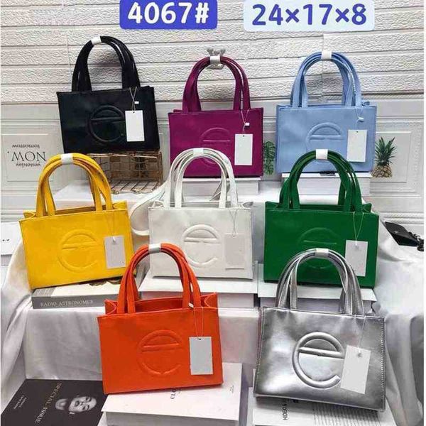 

telf totes designer handbag women tote bag fashion simple letter print shoulder luxury soft leather vintage lager shopper bags 220921