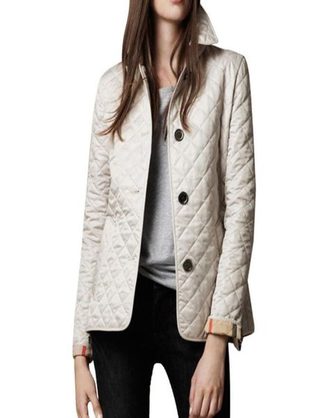 

women039s jackets spring autumn down coat women outwear thin padded cotton jacket coats womens clothing plaid quilting outer5924356, Black