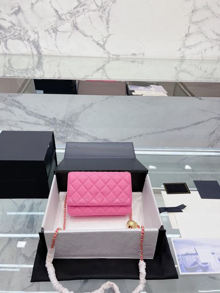 

2023 fashion new leather shoulder bag luxury designer bag women handbag crossbody bag tote purse gold ball 7 colors compact and convenient