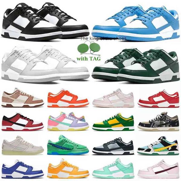 

2023 2023 og panda running casual shoes dunks sb low sneakers sports trainers designer syracuse grey fog university red womens big size for, Black