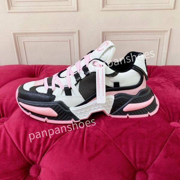 

2023designer luxury womens mens casual shoe track sneaker lighted leather trainer printed platform sneakers men light trainers shoes, Black